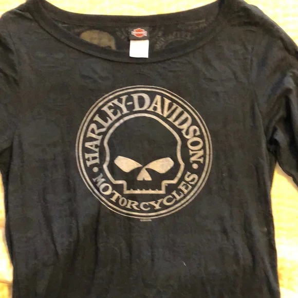 Harley Davidson ladies long sleeve shirt size small - Picture 1 of 5
